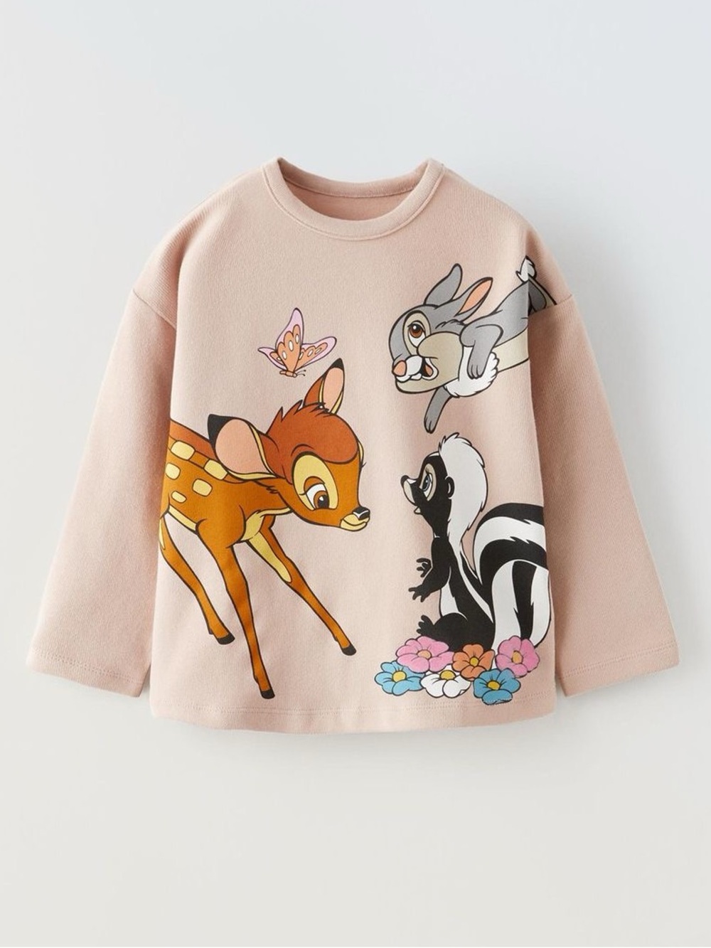 Zara Disney Baby Kids Bambi Long Sleeve Top size 18-24 m
